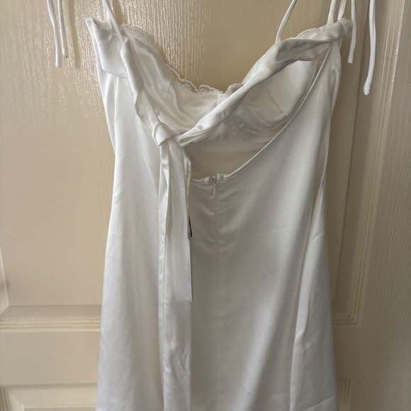 Princess Polly Wayzer Mini Dress White - Picture 4 of 7
